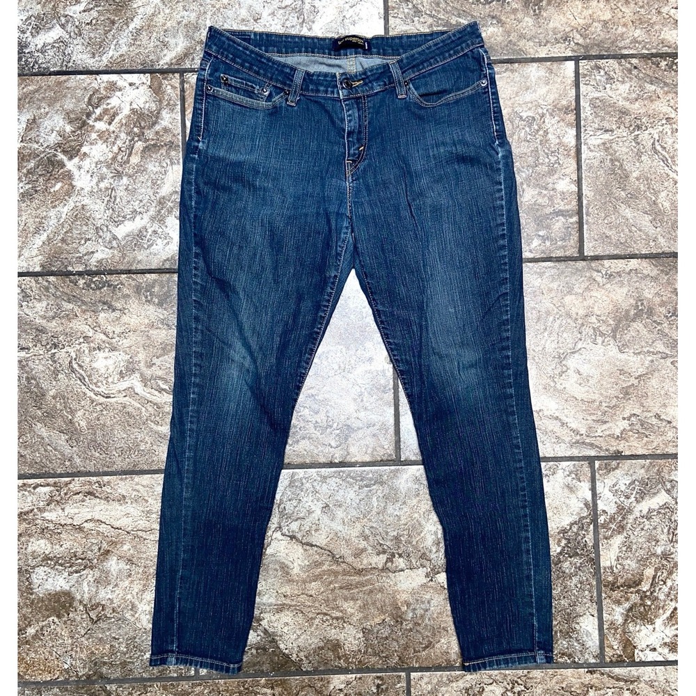 Levi's 524 Too Superlow Women's Jeans Size 15M Blue Stretch Bootcut